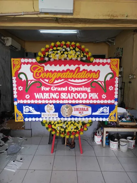 Papan Bunga Ucapan Selamat Kasmaran Widasari